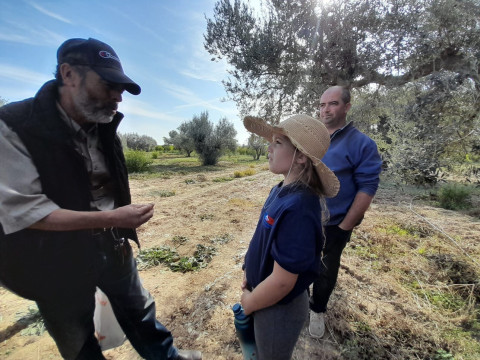 Nos CM2 à la découverte du Domaine Boussetta